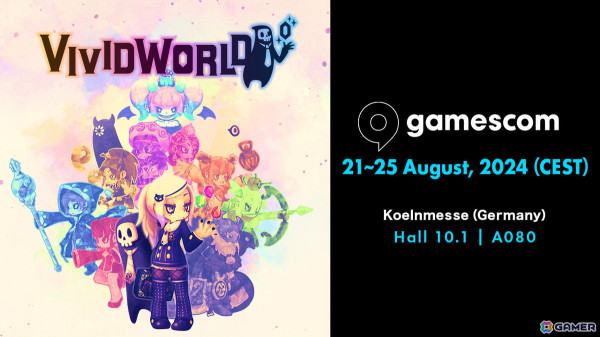 「ビビッドナイト」の続編となるパーティ構築型ローグライク「ビビッドワールド」が「gamescom 2024」でEU圏に初出展！の画像1