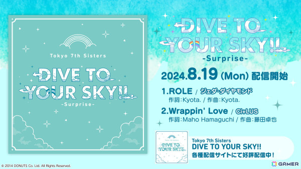 「Tokyo 7th シスターズ」3年ぶりの夏ライブ開催！777☆SISTERS、七花少女の新曲制作発表、2025年ライブの情報もの画像2