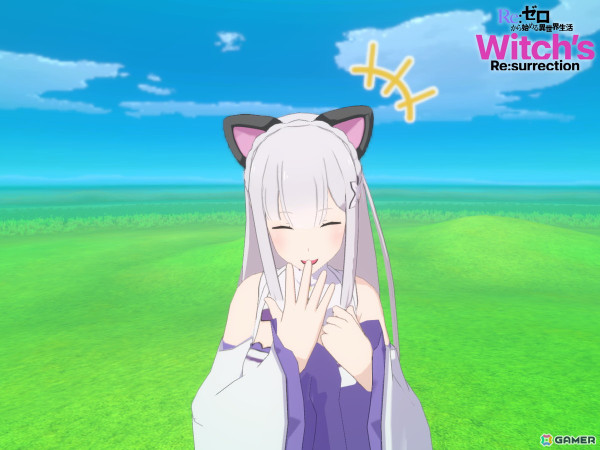 「Re:ゼロから始める異世界生活　Witch's Re:surrection」の事前登録者数が17万人を突破！エミリアのアバター「ネコミミ（黒）」が実装決定の画像2