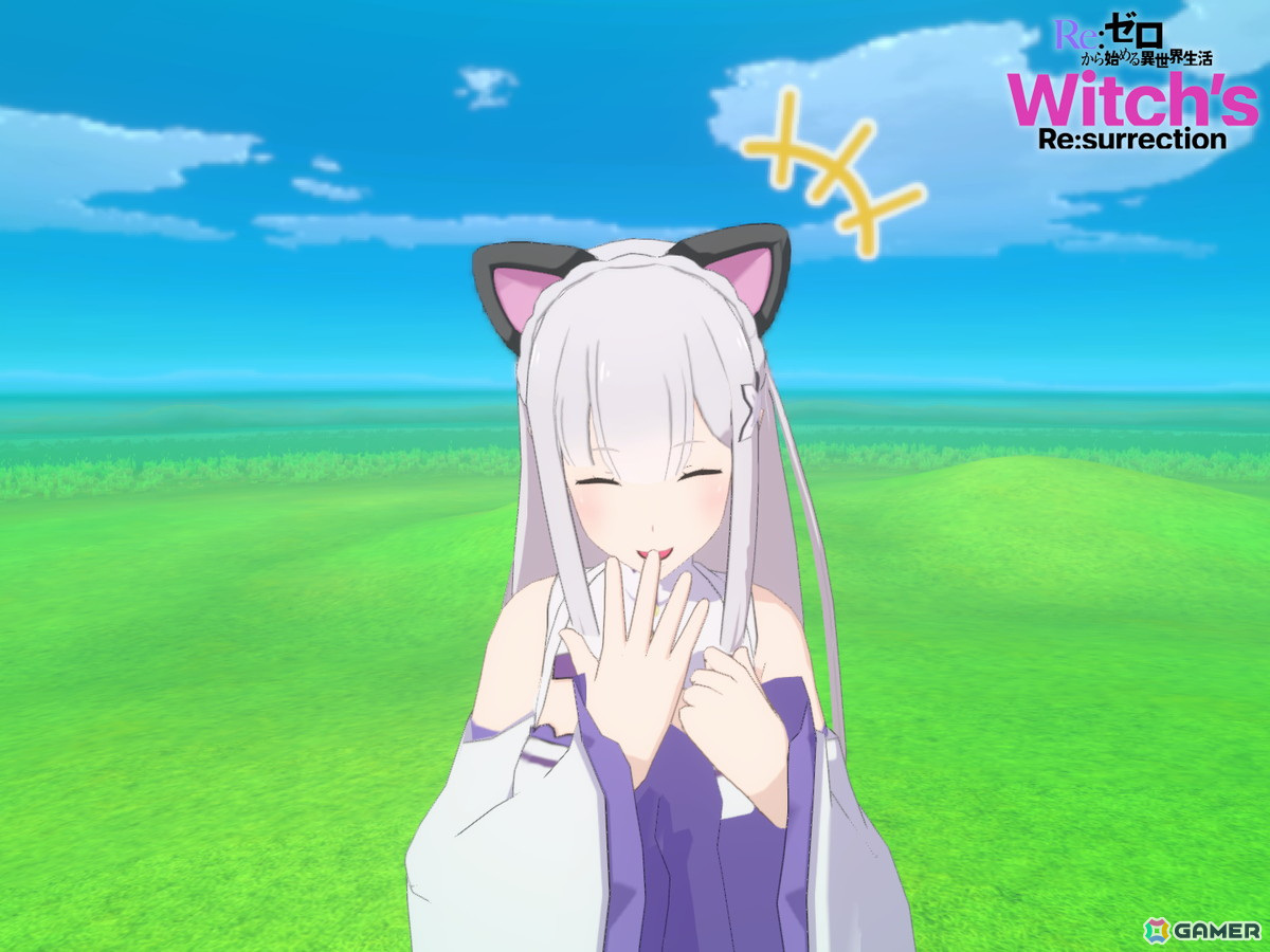 「Re:ゼロから始める異世界生活　Witch's Re:surrection」の事前登録者数が17万人を突破！エミリアのアバター「ネコミミ（黒）」が実装決定の画像