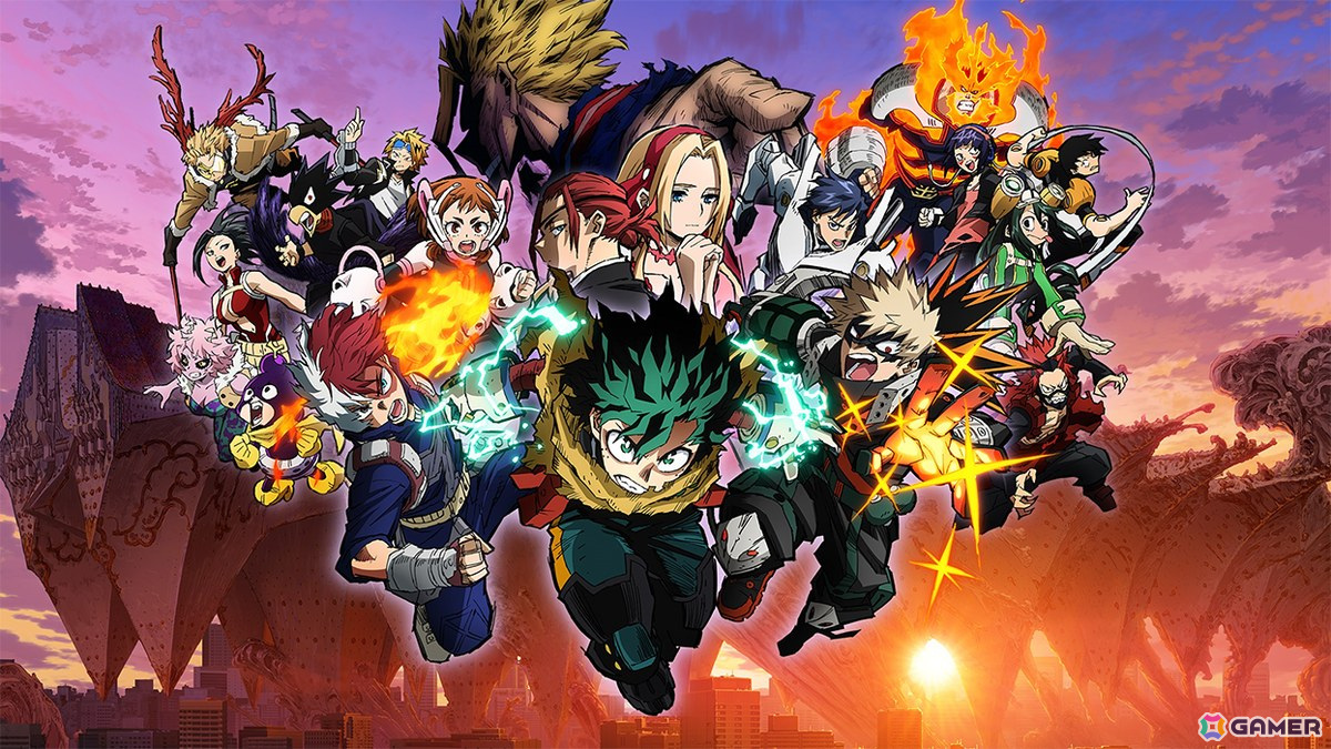 「僕のヒーローアカデミア ULTRA IMPACT」で劇場版第4弾とのコラボが開催！URプレイキャラ［疾走する意志］緑谷出久がガシャに登場の画像