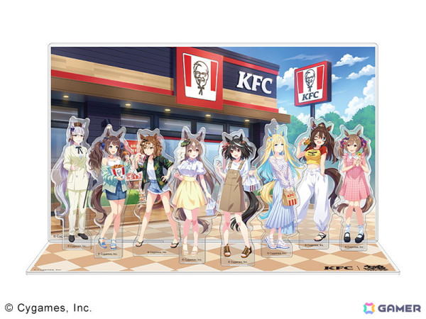 “カーネル・ゴルシ”も登場！？「ウマ娘と今日、ケンタッキーにしない？スペシャルセット」が8月24日よりKFCネットオーダー限定で販売の画像4