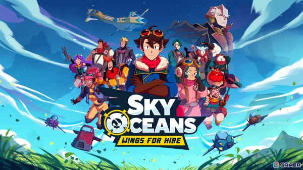 JRPGをオマージュした「Sky Oceans： Wings For Hire」がPS5/Xbox Series X|S/Switch/PC向けに2024年10月10日に発売！の画像1
