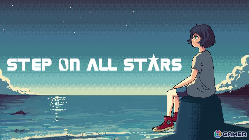 テトラポッドから宇宙に靴を飛ばす弾幕避けゲーム「Step on All Stars」が8月21日にリリースの画像