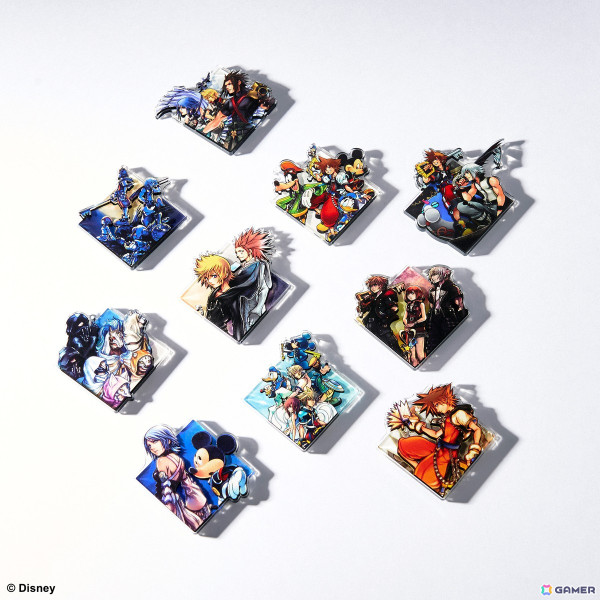 「キングダム ハーツ」シリーズのアクリルマグネットギャラリー Vol.4が登場！アクリルが2層になっているため立体感のあるマグネットにの画像1