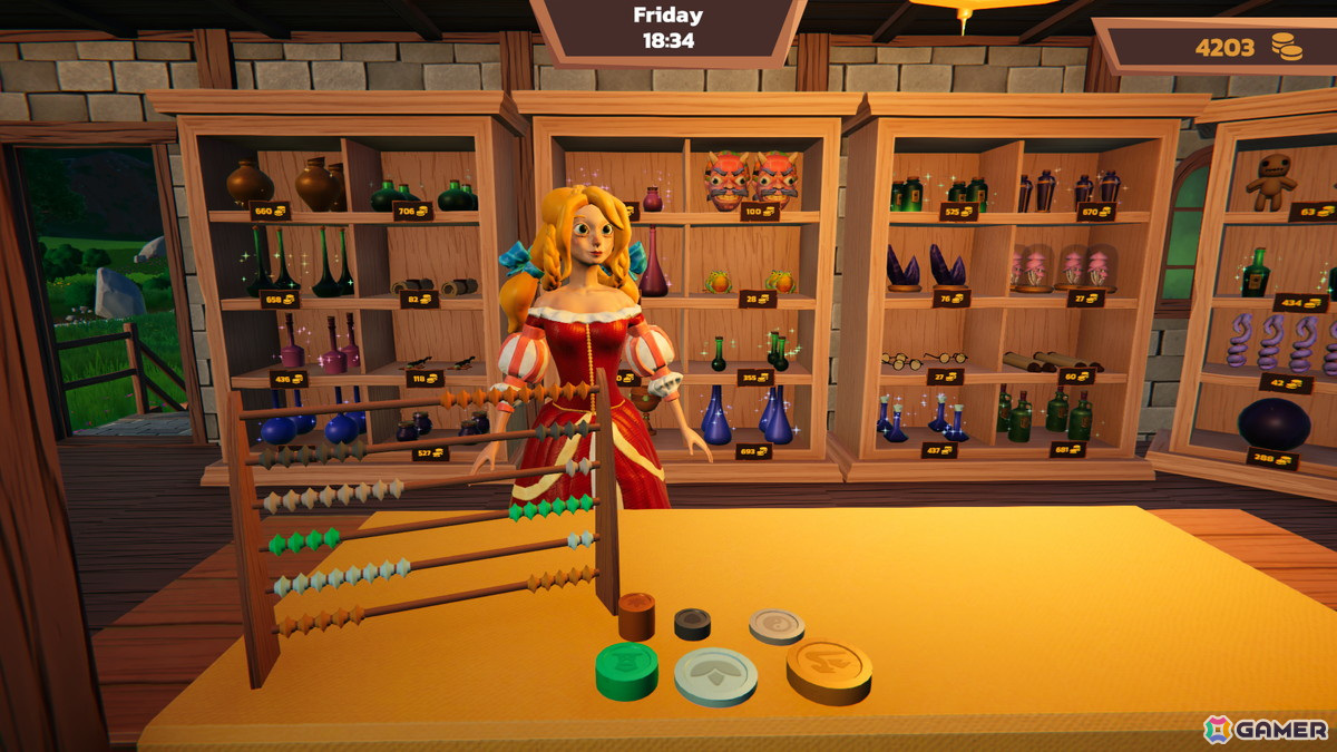 魔法ショップを経営するシミュレーションゲーム「Alchemist Shop Simulator」のデモ版がSteamにて配信！の画像6