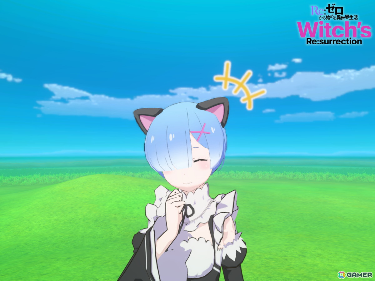 「Re:ゼロから始める異世界生活　Witch's Re:surrection」の事前登録者数が19万人を突破！レムのアバター「ネコミミ（黒）」が実装の画像