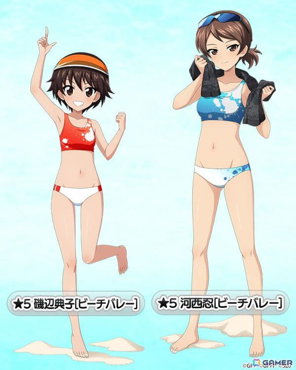 「ガールズ＆パンツァー 戦車道大作戦！」ダージリンと島田愛里寿がビーチバレー衣装で登場！の画像3
