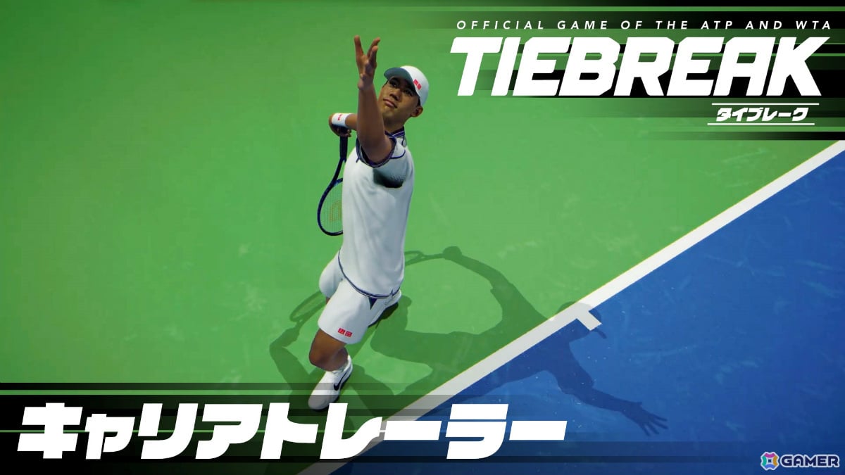「タイブレーク：Official game of the ATP and WTA」錦織圭さんらスター選手やキャリアモードを紹介するトレーラーが公開！の画像1