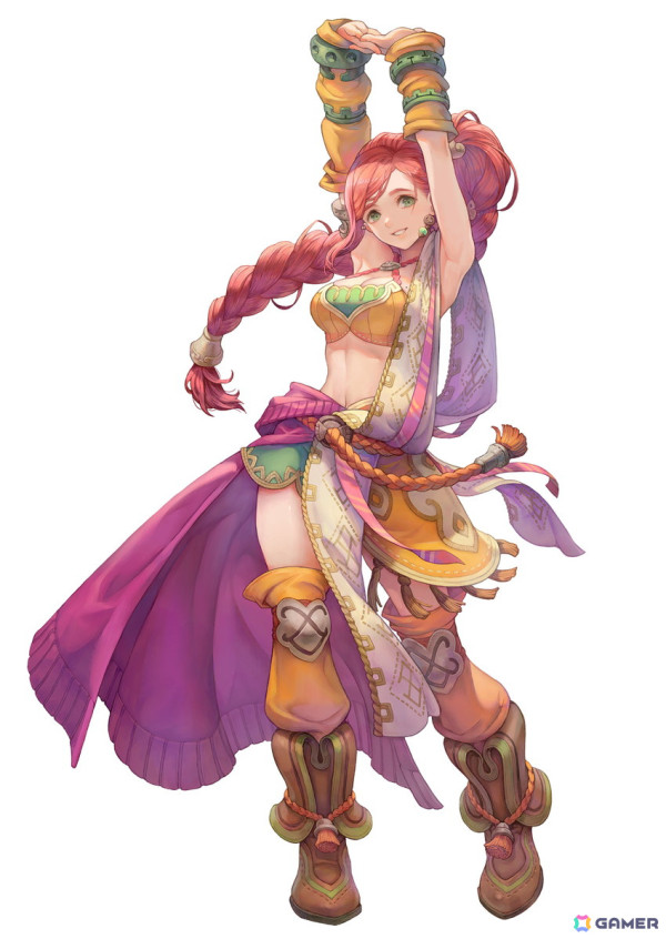 「聖剣伝説 VISIONS of MANA」オーリン（CV：岡本 信彦）、ライザ（CV：坂本 真綾）、ディロフォロス（CV：東地 宏樹）を紹介！の画像3