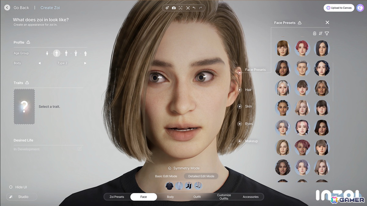 「inZOI」キャラクターカスタマイズ機能を体験できる「inZOI: Character Studio」がSteamで配信！の画像3