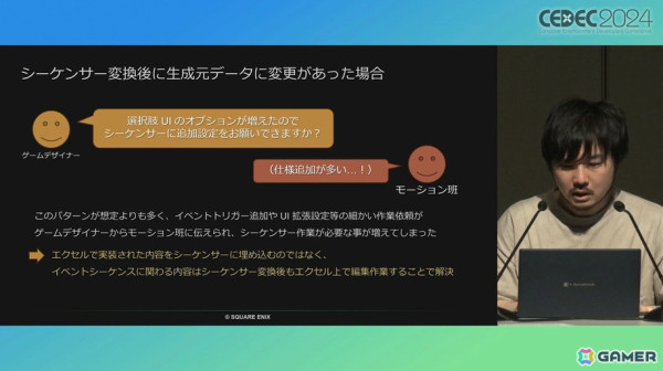 「FFVII リバース」のアニメーションに迫る。自動生成を上手く取り入れ、手動調整の負担を軽減【CEDEC2024】の画像36