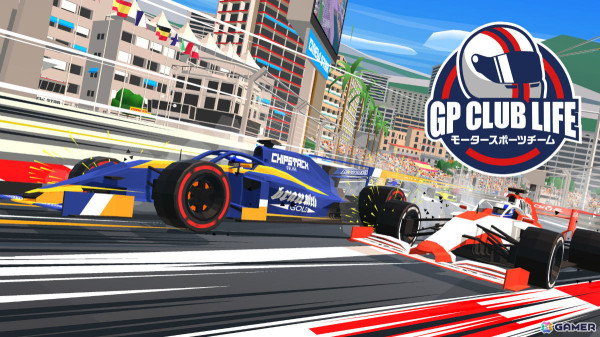 レトロレーシングゲーム「GP CLUB LIFE モータースポーツチーム」が配信！タイヤの摩耗や燃料負荷、天候などの影響を受ける本格マシンで最速ラップを目指せの画像1