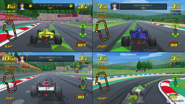 レトロレーシングゲーム「GP CLUB LIFE モータースポーツチーム」が配信！タイヤの摩耗や燃料負荷、天候などの影響を受ける本格マシンで最速ラップを目指せの画像13