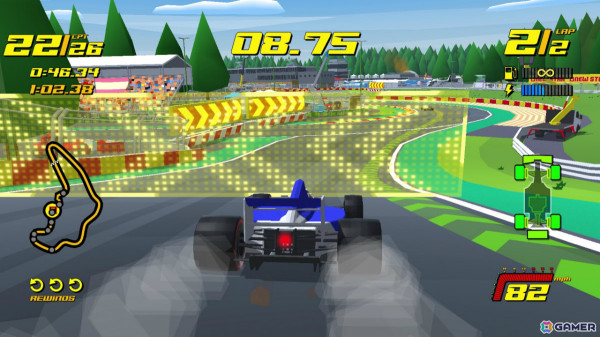 レトロレーシングゲーム「GP CLUB LIFE モータースポーツチーム」が配信！タイヤの摩耗や燃料負荷、天候などの影響を受ける本格マシンで最速ラップを目指せの画像7