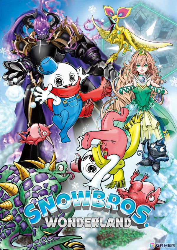「スノーブラザーズ」が3Dアクションとなって登場！「SNOW BROS. WONDERLAND」が11月28日に発売の画像10