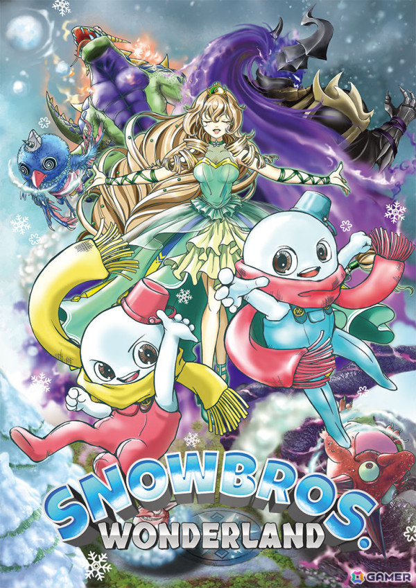 「スノーブラザーズ」が3Dアクションとなって登場！「SNOW BROS. WONDERLAND」が11月28日に発売の画像9