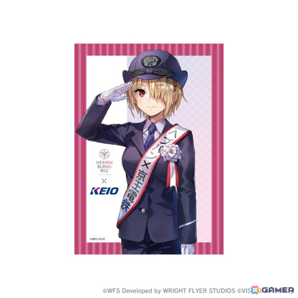 「ヘブバン」と京王電鉄とのコラボが9月6日より開催！等身大キャラパネルやラッピングトレイン、コラボイラストグッズなどが登場の画像12