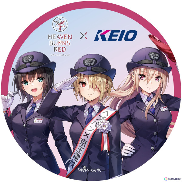 ヘブバン」と京王電鉄とのコラボが9月6日より開催！等身大キャラパネル