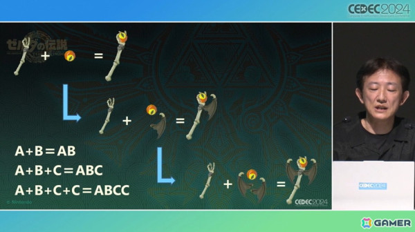 「ゼルダの伝説　ティアーズ オブ ザ キングダム」のスクラビルドはどんな発想から生まれたのか、問題と解決までのプロセス【CEDEC2024】の画像7