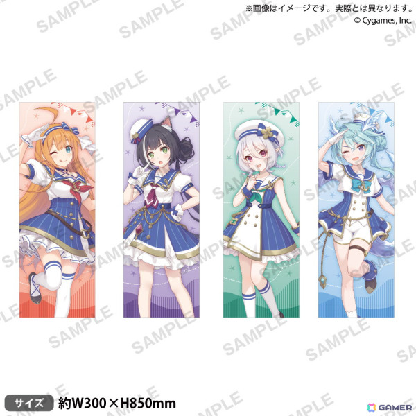 「プリコネR」GiGO キャンペーン2024が8月31日より開催！マリンスタイルの描き下ろしイラストを用いた景品、プライズキャンペーン、飲食コラボもの画像4