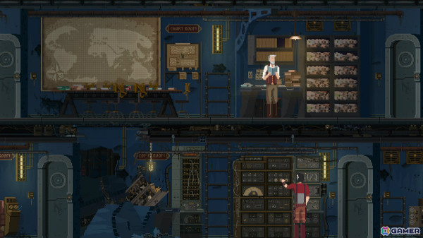 SF作家ジュール・ヴェルヌ氏の世界を冒険するドット絵ADV「Verne: The Shape of Fantasy」がSwitchで配信！の画像