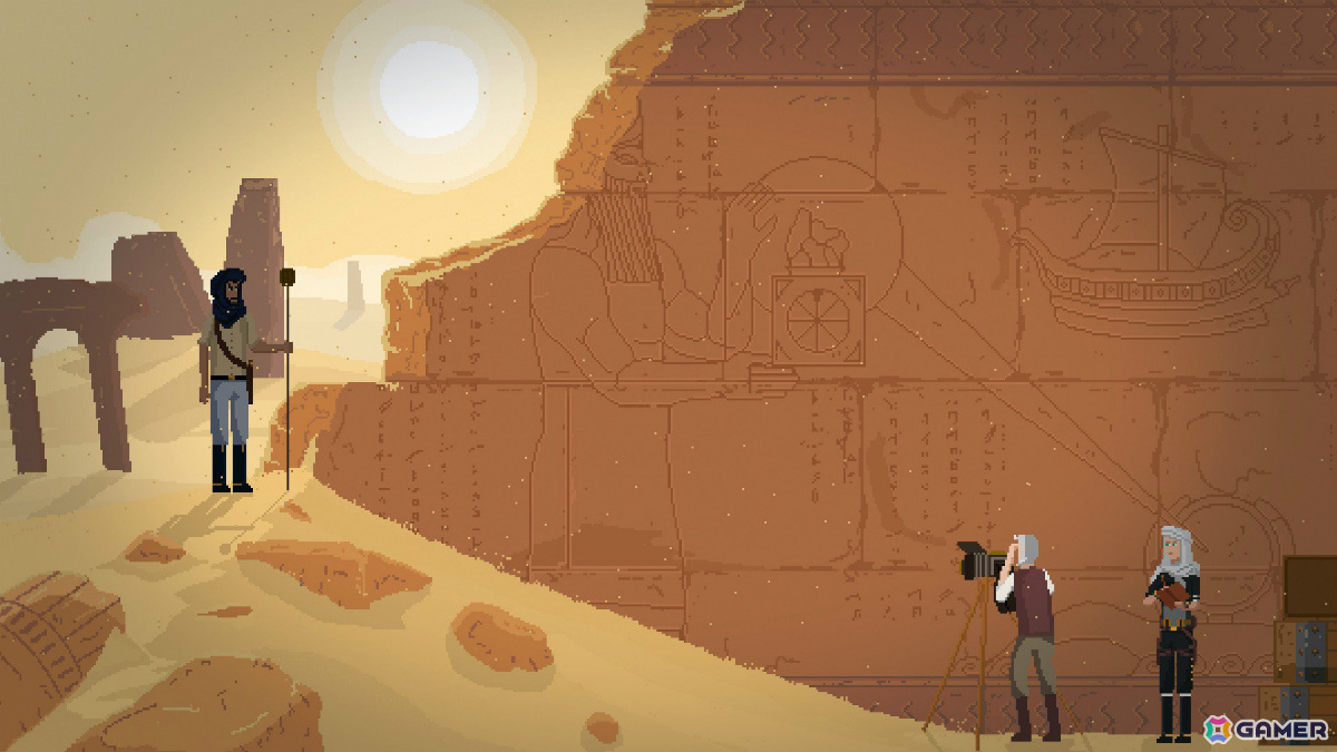 SF作家ジュール・ヴェルヌ氏の世界を冒険するドット絵ADV「Verne: The Shape of Fantasy」がSwitchで配信！の画像10