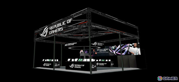 ASUSのゲーミングブランド・ROGがTGS2024に出展！ROG Ally Xや9月に発売予定のゲーミングモニターなどで試遊が可能の画像2