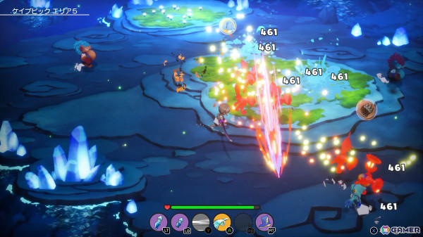 二つの世界が舞台のアクションRPG「リアセカイ」Steam版が配信！の画像