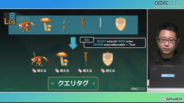チーム全員がフラットにモノ作りするために「ゼルダの伝説　ティアーズ オブ ザ キングダム」で再構築した開発環境【CEDEC2024】の画像23