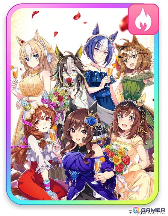 ウマ娘　ジェンティルドンナ　水着　プレイマット スリーブ　セット　新品未開封 プレイマット『ネオユニヴァース&シュヴァルグラン&ジェンティル