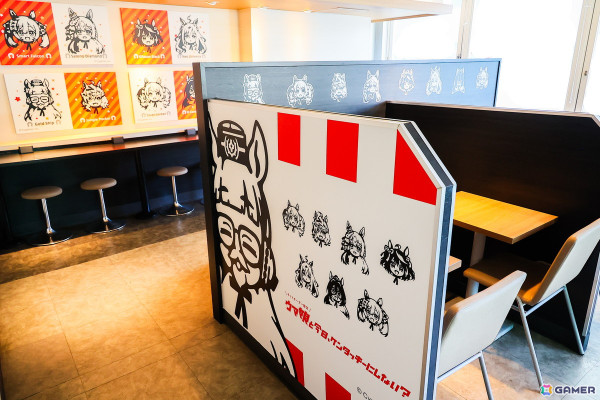 KFC 池袋西口店を「ウマ娘」が全フロアジャック！9月13日まで期間限定でラッピング店舗がオープンの画像28