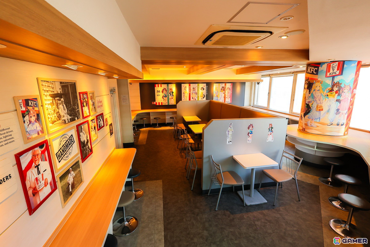 KFC 池袋西口店を「ウマ娘」が全フロアジャック！9月13日まで期間限定でラッピング店舗がオープンの画像20