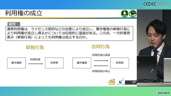 ゲームメーカーが「配信ガイドライン」を策定する意義は？法的効果についても考察【CEDEC2024】の画像11