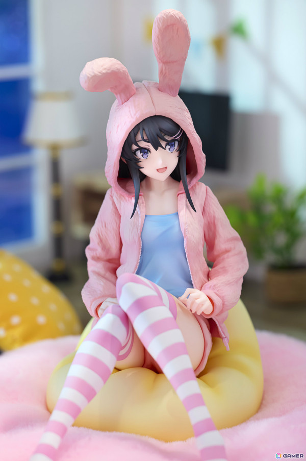 「青春ブタ野郎はランドセルガールの夢を見ない」桜島麻衣が描き下ろしデザインのウサ耳パーカー姿で1/7フィギュア化！の画像3