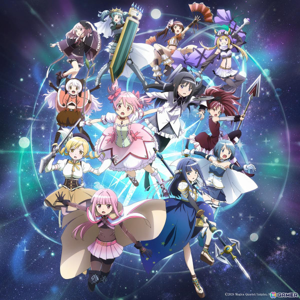 「魔法少女まどか☆マギカ Magia Exedra」Magia Day 2024で谷口淳一郎氏描き下ろしキービジュアル、ゲーム情報などが公開！の画像1