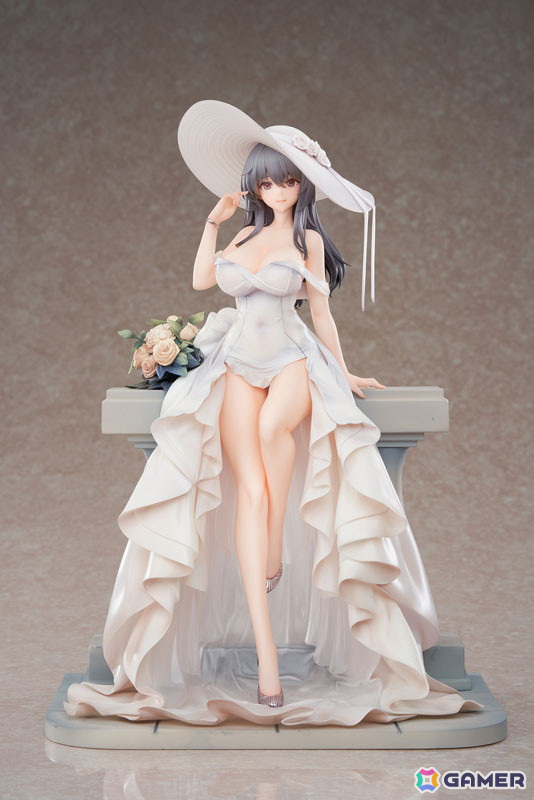 「アズレン」よりカリブディスが着せ替え「輝かしの麗裳」の姿で1/7スケールフィギュア化！微笑顔に加えて笑い顔と慌て顔も収録の画像3