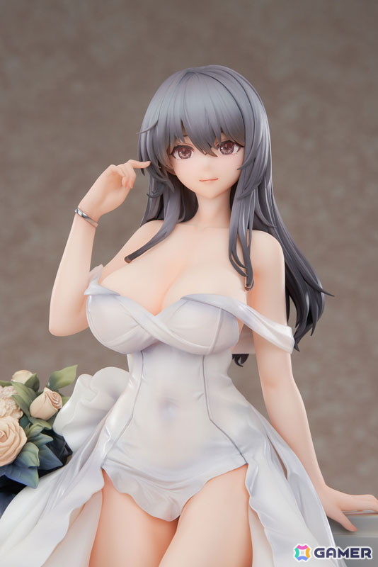 「アズレン」よりカリブディスが着せ替え「輝かしの麗裳」の姿で1/7スケールフィギュア化！微笑顔に加えて笑い顔と慌て顔も収録の画像8