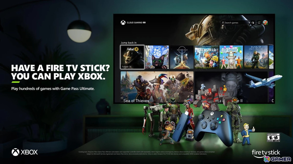 Fire TVシリーズのXbox Cloud Gaming対応端末に「Fire TV Stick 4K Max(第1世代)」&「Fire TV Cube(第3世代)」が追加!の画像
