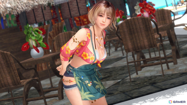 「DEAD OR ALIVE XVV」マイペースなゆる可愛い新女神「メグ（CV：富田美憂）」が登場！オーナーをサボり仲間に勧誘してくる少し困った女の子の画像10