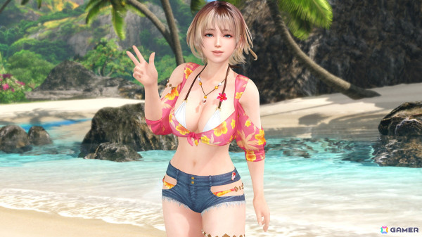 「DEAD OR ALIVE XVV」マイペースなゆる可愛い新女神「メグ（CV：富田美憂）」が登場！オーナーをサボり仲間に勧誘してくる少し困った女の子の画像11