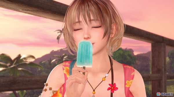「DEAD OR ALIVE XVV」マイペースなゆる可愛い新女神「メグ（CV：富田美憂）」が登場！オーナーをサボり仲間に勧誘してくる少し困った女の子の画像12