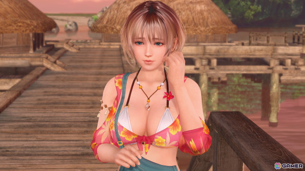 「DEAD OR ALIVE XVV」マイペースなゆる可愛い新女神「メグ（CV：富田美憂）」が登場！オーナーをサボり仲間に勧誘してくる少し困った女の子の画像13