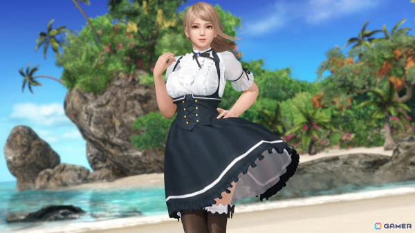 「DEAD OR ALIVE XVV」マイペースなゆる可愛い新女神「メグ（CV：富田美憂）」が登場！オーナーをサボり仲間に勧誘してくる少し困った女の子の画像24