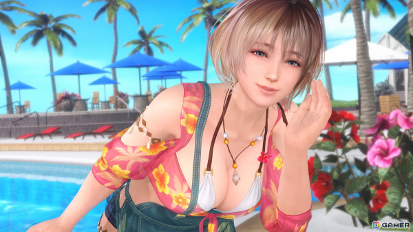 「DEAD OR ALIVE XVV」マイペースなゆる可愛い新女神「メグ（CV：富田美憂）」が登場！オーナーをサボり仲間に勧誘してくる少し困った女の子の画像9