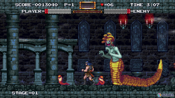 「悪魔城ドラキュラ」シリーズのDS向け過去3作品を楽しめる「Castlevania Dominus Collection」体験レポートの画像19