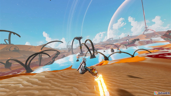オープンワールドSFアクションアドベンチャー「スター・オーバードライブ」がSwitchで2025年初頭に発売！ホバーボードを操り未知の世界を大冒険の画像2