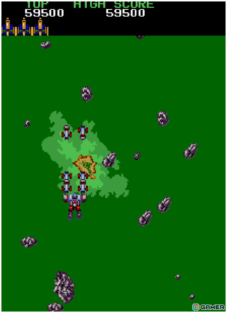 1985年にKONAMIから発売されたシューティングゲーム「アーケードアーカイブス ファイナライザー」がPS4/Switchで8月29日に配信！の画像4
