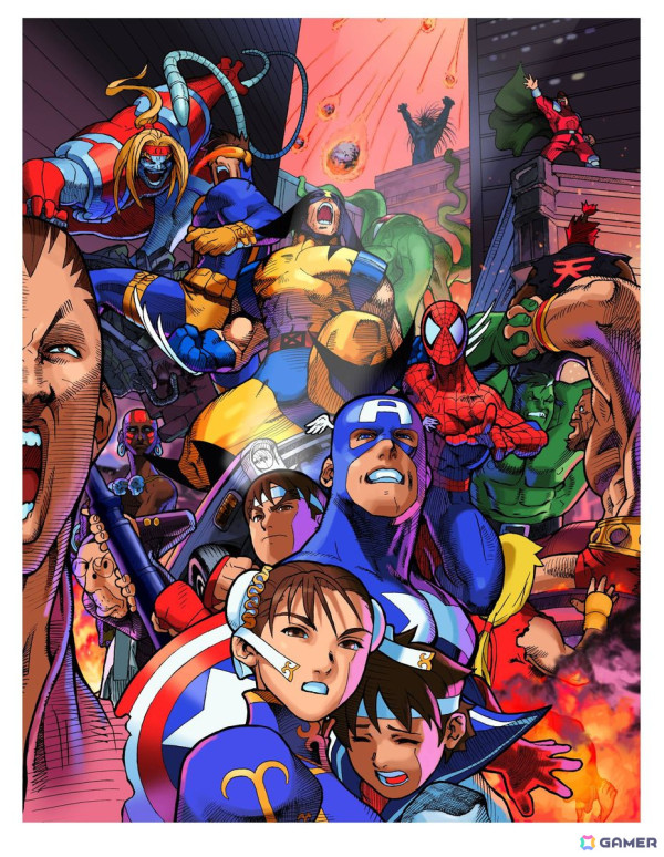「MARVEL vs. CAPCOM Fighting Collection: Arcade Classics」収録タイトルから追加で2本を紹介！「マーベルvs.SF」にはノリマロもきっちり収録されていたの画像2