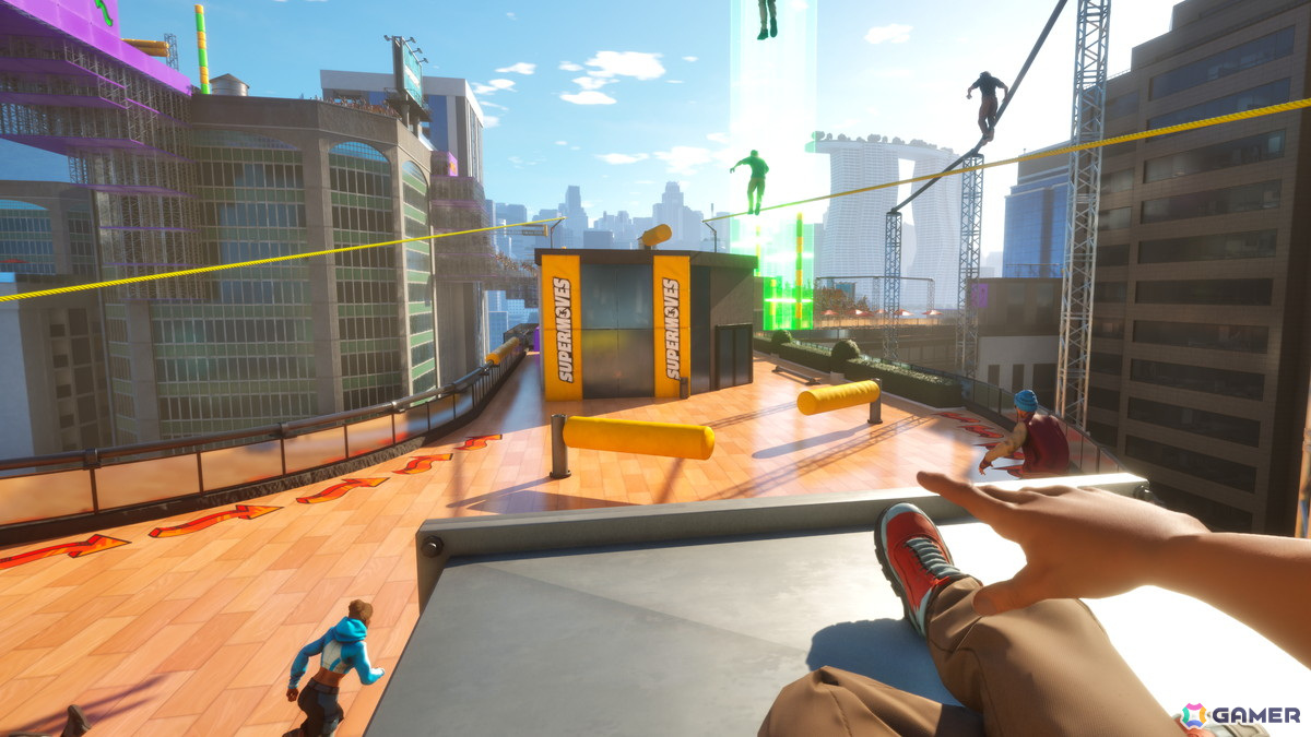 「Supermoves パルクール対決」がSteamで配信！最大40人のプレイヤーが集うマルチプレイヤーモードも搭載の画像3